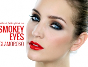 Aprender a maquillar un smokey eyes lleno de glam